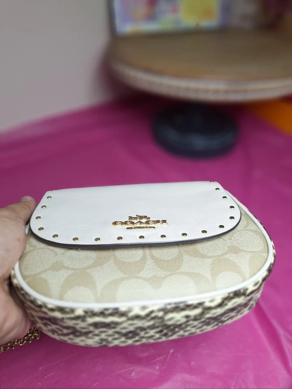 Coach Mini Saddle EUC